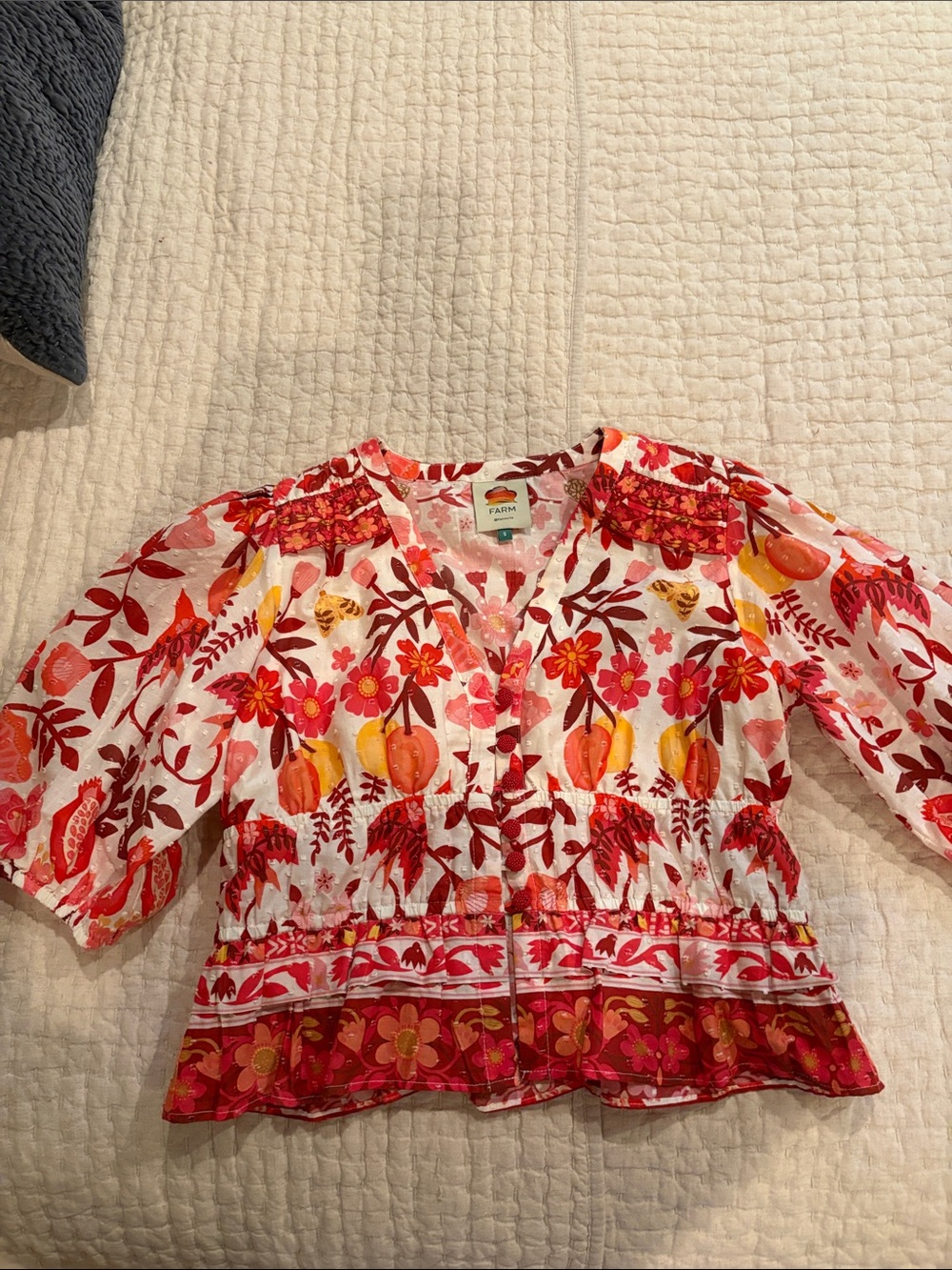 FARM Rio floral top
